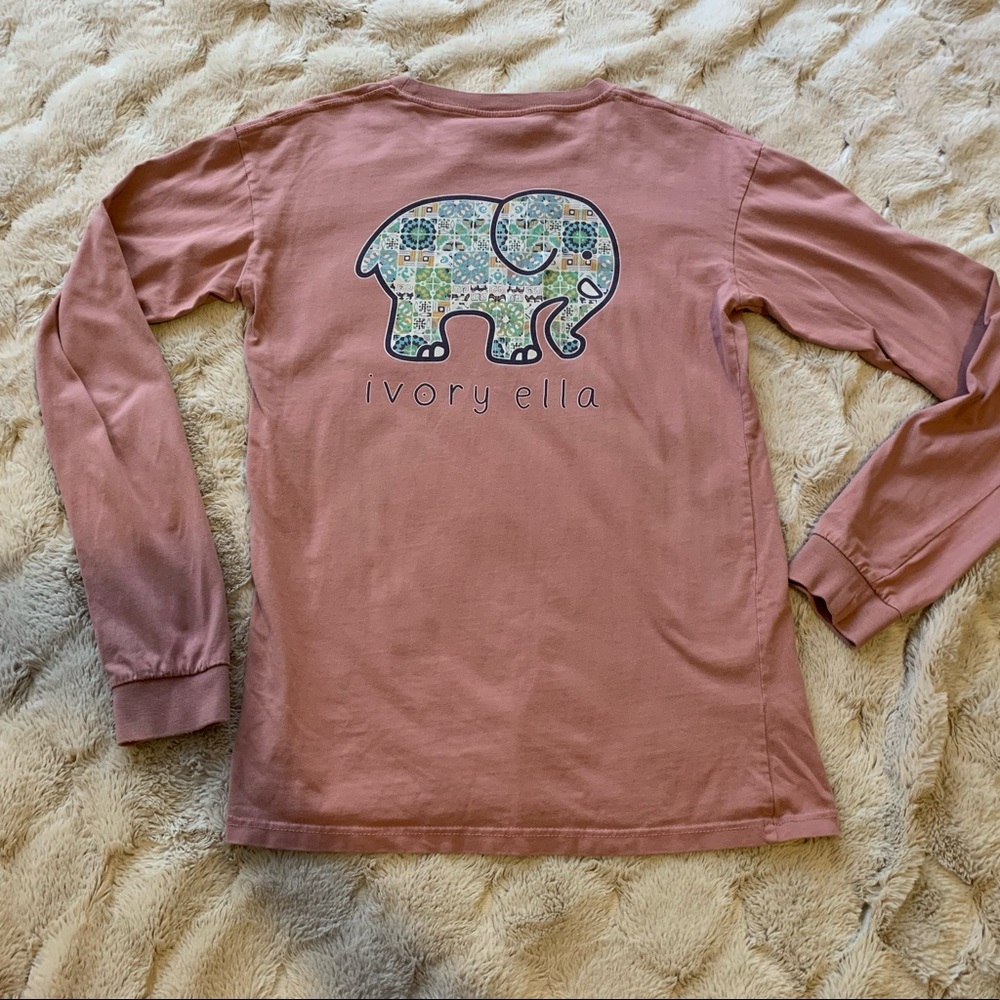 Ivory Ella long sleeve tee